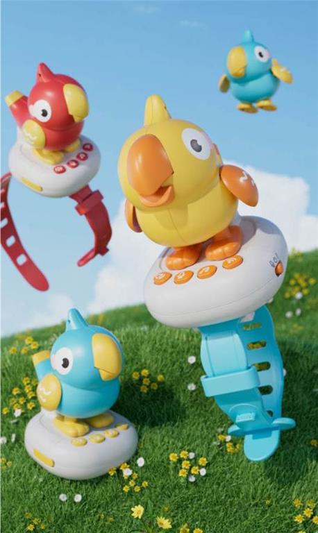 🦜 Smart Electronic Toy – AI Cuckoo Parrot (Voice &amp; Dialogue Controlled)